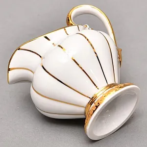 Редкость! Фарфоровый Кофейный сервиз на 6 персон - 21 предмет, Х форма MEISSEN, Германия.