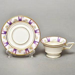 Антикварная Фарфоровая Кофейная пара «Лунная соната», ROSENTHAL Германия - 1929 год. 