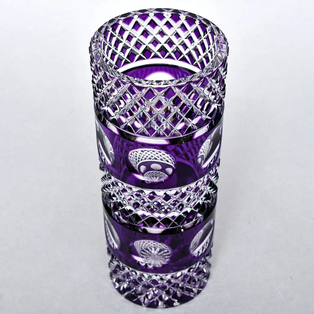 Дизайнерская Ваза Цветного Хрусталя WMF Crystal Cabinet Германия -70 годы ХХ века..