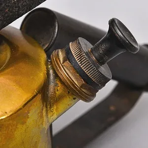 Редкость! Винтажная Бензиновая Горелка - Паяльная Латунная Лампа, Германия -50 гг.