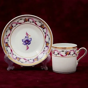 Кофейный сервиз «Тет-а-Тет» - «RAPPALO» Фарфор RICHARD GINORI, Италия 70-е годы ХХ века.