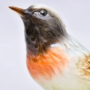 Коллекционная статуэтка «Птица. Горихвостка», Фарфор Goebel, Германия, 1979 - 1990 годы.