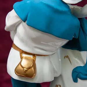 Большая Антикварная Фарфоровая Статуэтка «СЕЛЬСКИЙ ТАНЕЦ», HERTWIG Германия -1914 год.