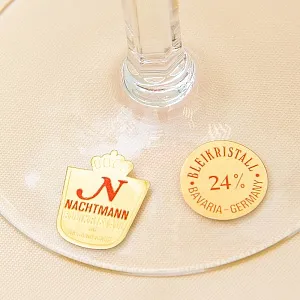 Набор Бокалы + Рюмки из Цветного Хрусталя «МЕРИЛИН», NACHTMANN Германия, 60 -е годы ХХ века.