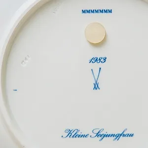 Коллекционная Тарелка - Блюдо «РУСАЛОЧКА» Фарфор, MEISSEN / МЕЙСЕН Германия -1983 год.