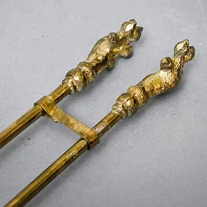 Набор Инструментальных Принадлежностей «Паруса Виктории» для Камина или Печи, на Подставке. Англия.