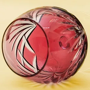 Набор для коньяка Графин и 6-ть Бокалов серия «NIERSTEIN» Цветной Хрусталь, NACHTMANN Германия.