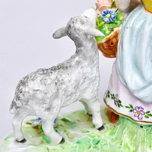 Коллекционная Фарфоровая статуэтка «Маленькие Садовники», SITZENDORF Германия, середина ХХ века.