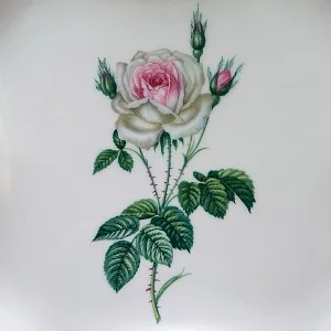 Большое Сервировочное Блюдо «Роза» Фарфор KAISER Германия -1967 - 1970 годы.