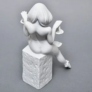 Коллекционная Фарфоровая статуэтка «Девушка, Знак Зодиака - Весы», Royal Copenhagen Дания.