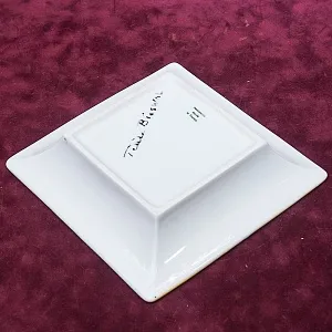 Авторское Сервировочное  Блюдо - Тарелка - Мелочевница «БЕЛКА» Фарфор Limoges Лимож Франция.