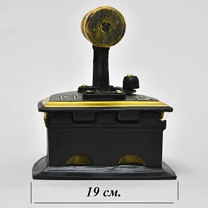 Большой Старинный Угольный Чугунный Утюг Индия первая половина ХХ века.