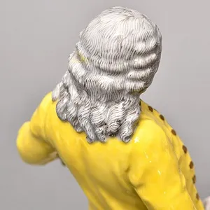 Антикварная Фарфоровая статуэтка «Галантная сцена у клавесина», Ernst Bohne Sohne Германия, 1901 - 1920 годы. 