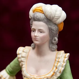 Фарфоровая статуэтка Королева «МАРИЯ АНТУАНЕТТА», Franklin Porcelain, США 1982 год - Н-21,5 см.