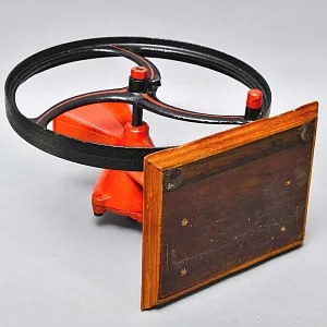 Большая Антикварная Чугунная Ручная Механическая Мельница - Кофемолка, Германия начало ХХ века. 