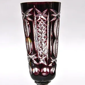 Пара фужеров для шампанского серия «Monte Carlo» Аметистовый хрусталь, NACHTMANN Германия, 60-е годы. 