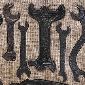 Коллекционное Панно - Картина «Старинные Антикварные Инструменты», Россия XIX век.