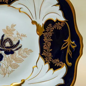 Коллекционное Сервировочное Блюдо - Тарелка «Кленовый лист», Фарфор WEIMAR Германия.