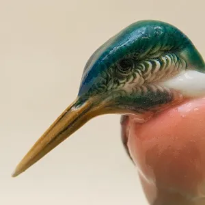 Птицы - Фарфоровая Статуэтка «Пара Зимородков», Карл Энс/ Karl Ens Германия 50гг.