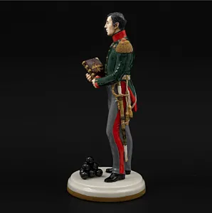 Коллекционная Авторская Статуэтка «Генералы Отечественной Войны 1812 года - Аракчеев А.А.», фарфор, Россия. 