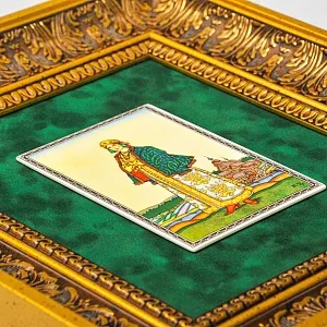 Картина - Панно - Фарфоровая Плакетка «Борис Годунов - Татьяна», Villeroy&Boch. Германия - 1982 год.