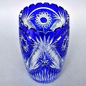 Хрустальная Ваза для цветоа JOSKA BODENMAIS Германия конец 60-х гг.