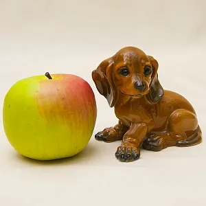 Коллекционная Статуэтка Собака, «МАЛЕНЬКАЯ ТАКСА», Фарфор ROSENTHAL, Германия -1974 год.