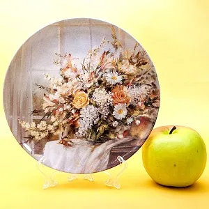 Коллекционная Тарелка «Утренняя поэзия» Фарфор, Hutschenreuther, Германия -1997 год.