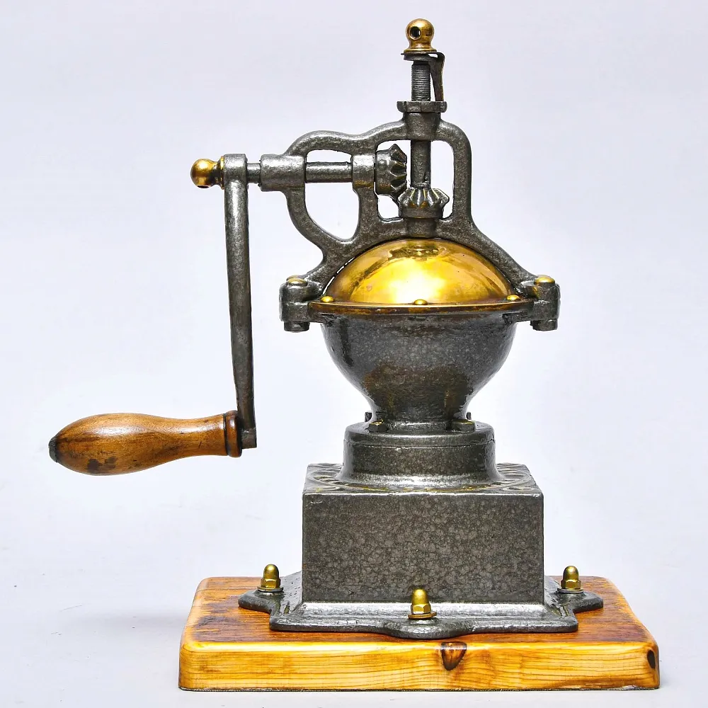 Антикварная Ручная Механическая Кофемолка - Мельница PEUGEOT, Франция начало ХХ века.