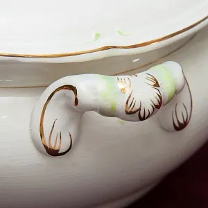 Большой Столовый сервиз на 6 персон - 36 предметов, Фаянс ЗиК Конаково, СССР 50-е годы ХХ века.