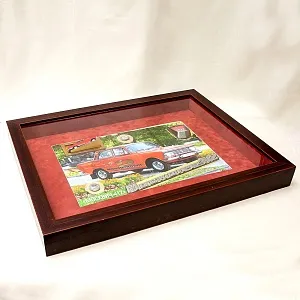 Памятное Подарочное Панно - Картина - Инсталляция «Автомобиль Москвич - 412 - СССР». 