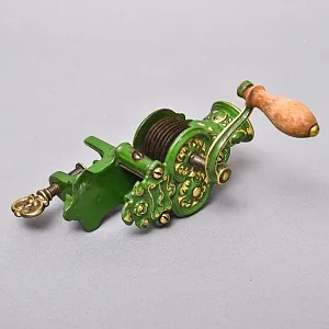 Редкость! Старинная Антикварная Чугунная Ручная Лапшерезка, Италия начало ХХ века.