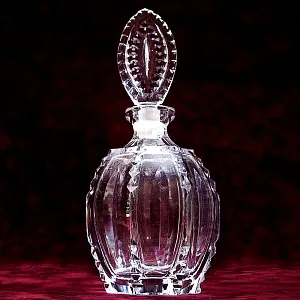 Винтажный Хрустальный Соусник - Графинчик с пробкой BEYER Германия 60-е годы ХХ века.