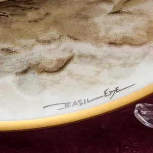 Коллекционная Тарелка «Перепёлки» Фарфор Лимож Limoges Франция 1979 год.