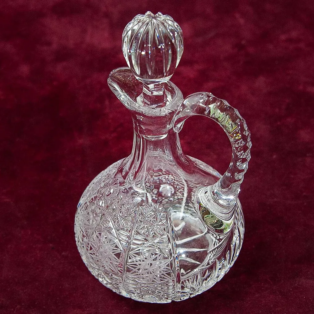 Винтажный Хрустальный Графинчик - Соусник BEYER Германия 60-е годы ХХ века.