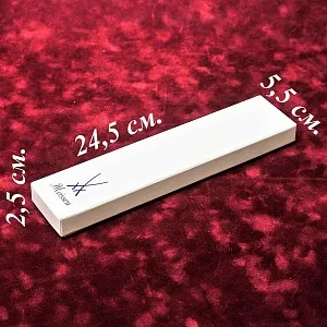 Открывалка для бутылок с фарфоровой ручкой «BLUMEN», MEISSEN / МЕЙСЕН Германия, 50-е гг.