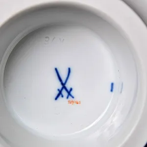 Коллекционная Ваза «Незабудки», Фарфор MEISSEN / МЕЙСЕН Германия - 1984 год.