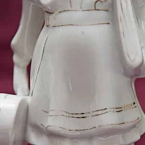 Коллекционная Фарфоровая статуэтка «Девочка Пионерка со скрипкой», «Красный фарфорист» Чудово, СССР -1958 год. 