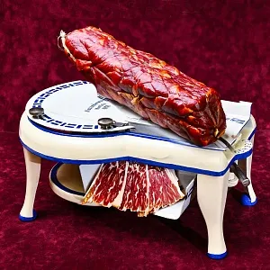 Антикварный Чугунный Ручной Циркулярный Нож  - Слайсер, Alexanderwerk Германия.