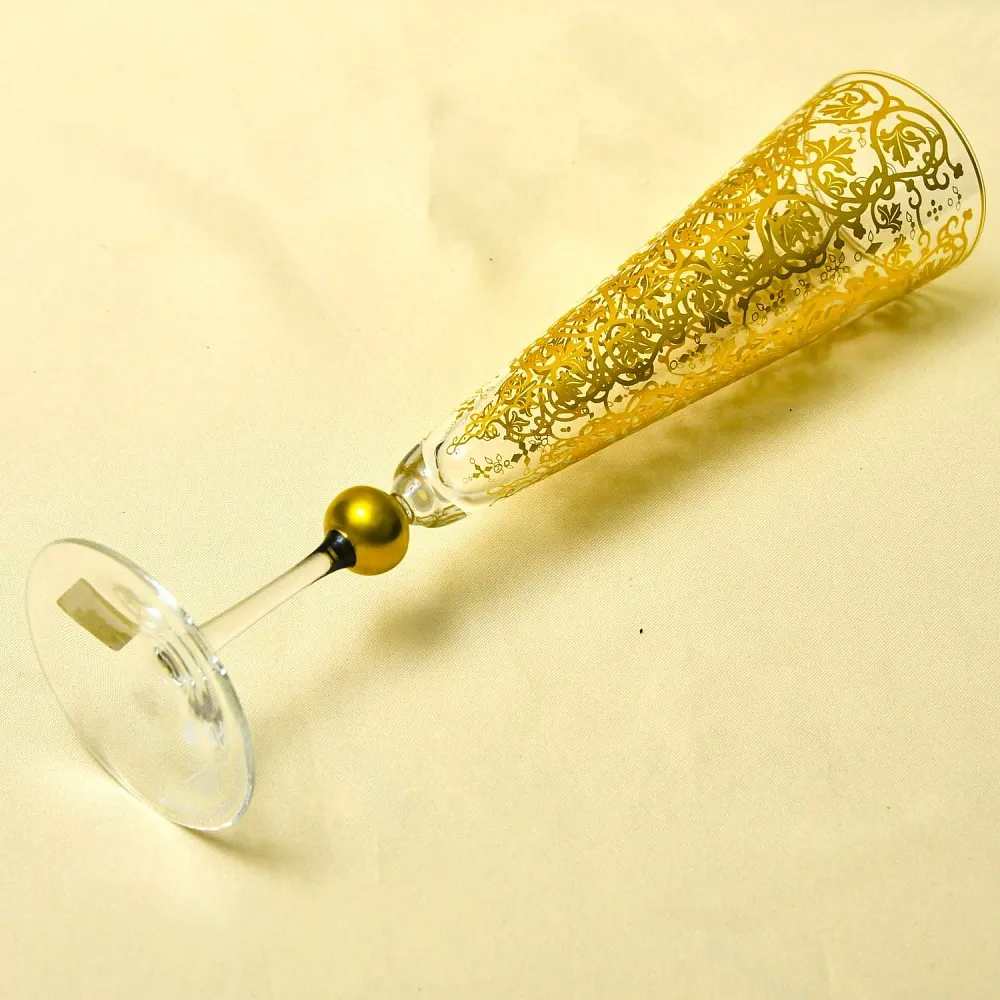 Эксклюзивный Коллекционный Бокал для Шампанского серия «Millenium - 2000», Theresienthal Германия.