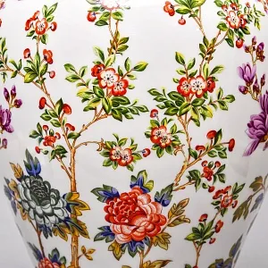 Большая Напольная Фарфоровая Ваза «Весеннее Цветение», Krautheim & Adelberg GmbH Германия, 1945 - 1977 годы. 