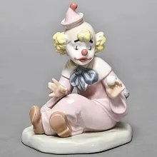Коллекционная Фарфоровая статуэтка «Клоун - фокусник», NAO by Lladro Испания.