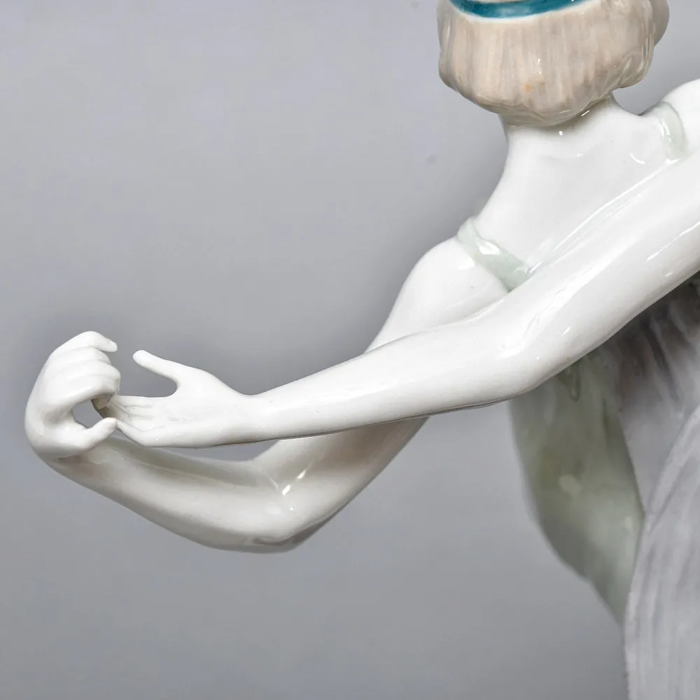 Антикварная Фарфоровая статуэтка «Танцующие девушки», Karl Ens Германия, первая половина ХХ века. 