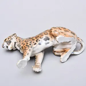 Коллекционная Фарфоровая статуэтка «ЯГУАР», Bing&Grøndahl Дания - середина ХХ века.