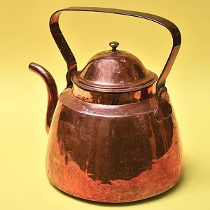 Антикварный Медный Большой Чайник на 12 литров. Германия начало ХХ века.