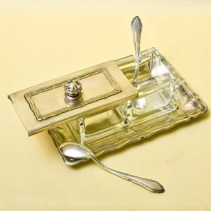 Набор для специй или соусов с двумя отделениями, Wellner Германия 1935 - 1958 годы.