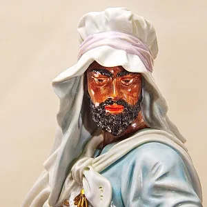 Редкая!!! Большая Фарфоровая Cтатуэтка «АРАБСКИЙ ВОИН» Shheibe - Alsbach Германия -1962год.
