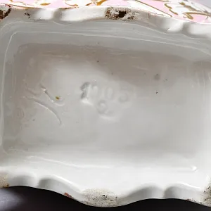 Антикварные Парные Фарфоровые Вазы «Счастливое детство», Франция, конец XIX - начало ХХ века. 