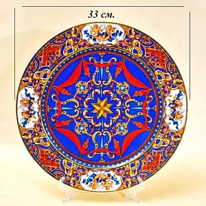 Редкое! Коллекционное Блюдо - Тарелка «РОЖДЕСТВО - Ангельский концерт» Фарфор Hutschenreuther Германия.-2001г.