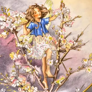 Коллекционная Фарфоровая Тарелка «Cливовая Фея»,  Villeroy&Boch Германия -80 гг.